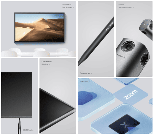 MaxHub portfolio